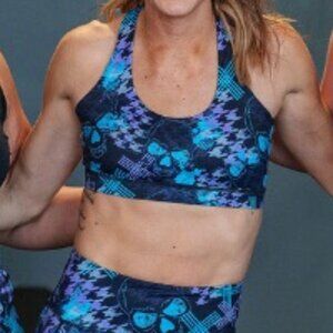 Constantly Varied Gear | CVG | Celestial Abstract Sports Bra | Butterfly